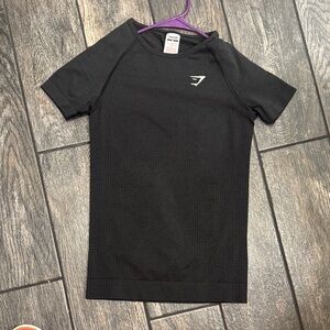 Gymshark Black Performance Tee